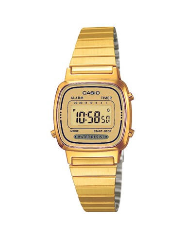 RELOJ CASIO MINI DORADO