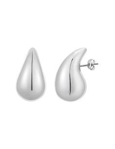 PENDIENTES GOTA  PLATA 1ª LEY