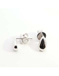 PENDIENTES GOTA SMALL PLATA 1ª LEY