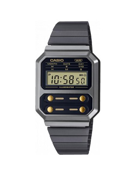 RELOJ NEGRO WEGG