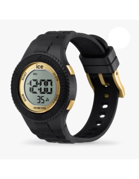 RELOJ ICE ANTRACITA METALIZADO PEQUEÑO