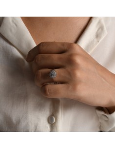 0,44ct- ANILLO SNR BRILL ORO BLANCO DE 18K 2