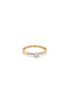 0,16ct- ANILLO TESY ORO DE 18K 2