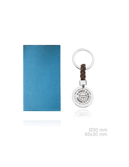 LLAVERO DE ACERO -PAPÁ