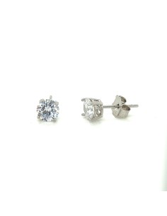 PENDIENTES 6MM SILVER PLATA DE 1ª LEY