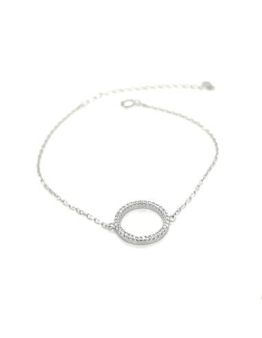Pulsera esfera zn plata de 1ª ley