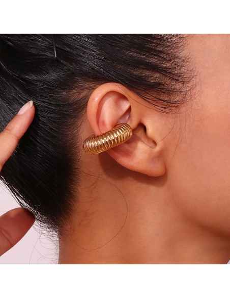 Acero-Pendientes ear cruff acero 30mm