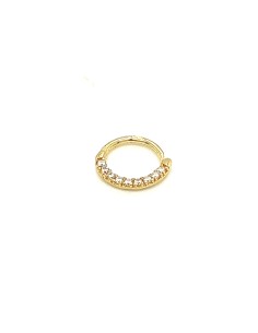 PIERCING ARO ZN ORO DE 18K