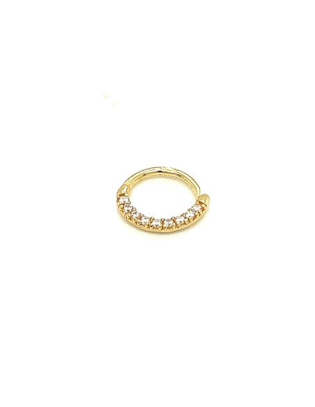 PIERCING ARO ZN ORO DE 18K
