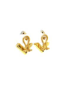 PENDIENTES DIAMOND BICOLOR ORO DE 18K 2