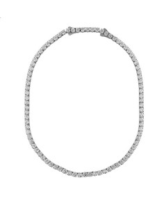 8,46ct- GARGANTILLA REVIERE ORO BLANCO DE 18K