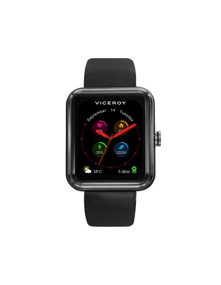 RELOJ SMART ALUMINIO GRIS CORREA VA