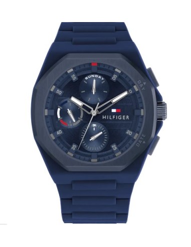 Reloj azul silicona tommy 