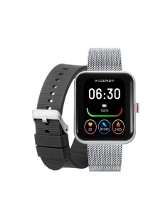 PACK RELOJ SMART ALUMINIO BLANCO BRAZALETE Y CORRE