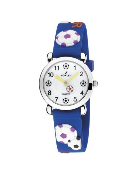 RELOJ NOWLEY INFANTIL PELOTAS AZUL