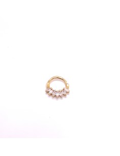 PIERCING DAITH CIRCONITAS ORO AMARILLO DE 18K