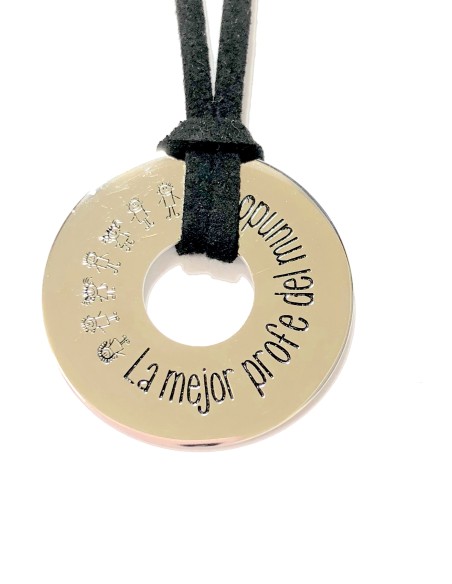 GARGANTILLA PROFE PLATA 1ªLEY