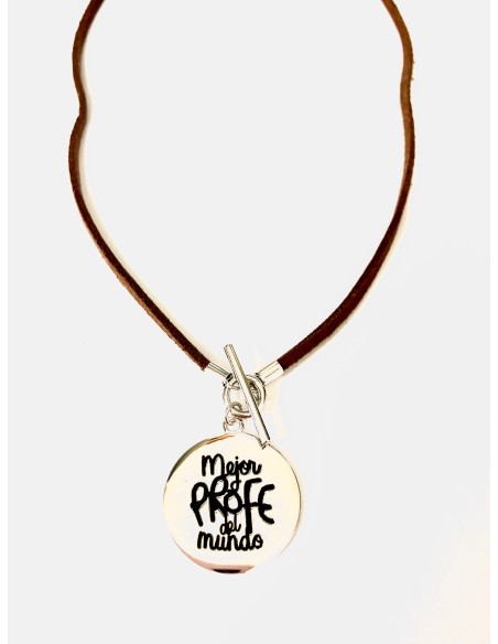 GARGANTILLA PROFE PLATA 1ªLEY