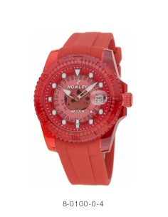 Reloj nude collection rojo 0-4