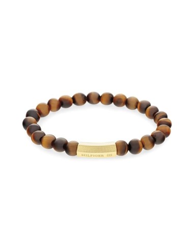 Pulsera Tommy Hilifiger Piedras Ojo de Tigre y Ace