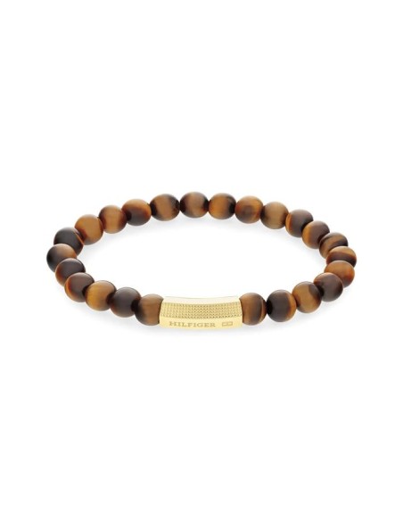 Pulsera Tommy Hilifiger Piedras Ojo de Tigre y Ace