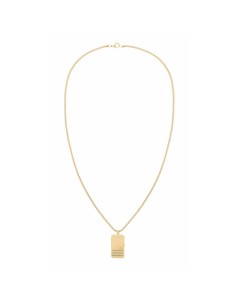 Gargantilla Tommy Hilfiger Hombre Acero dorado