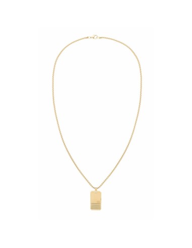 Gargantilla Tommy Hilfiger Hombre Acero dorado