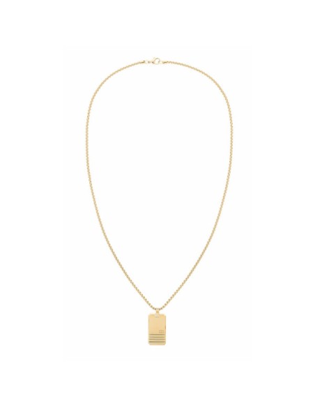 Gargantilla Tommy Hilfiger Hombre Acero dorado
