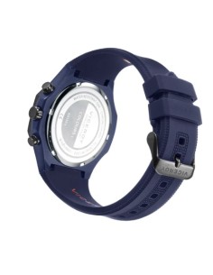 CRONO ALUMINIO AZUL Y ACERO IP NEGRO CORREA SR VA 2