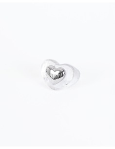 ANILLO MAX CORAZÓN TRANSPARENTE  2