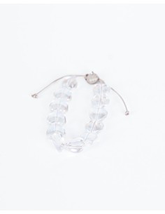 PULSERA CORAZONES TRANSPARENTES 2