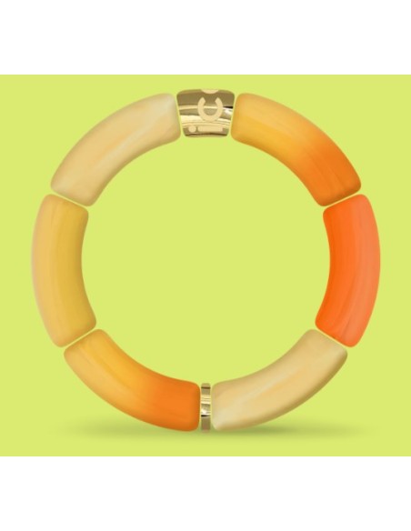 Pulsera para mujer acero Orange Shades