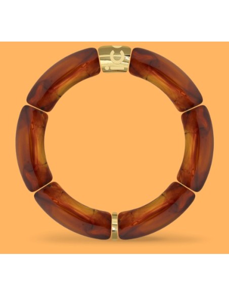 Pulsera para mujer acero Full Warm Brown