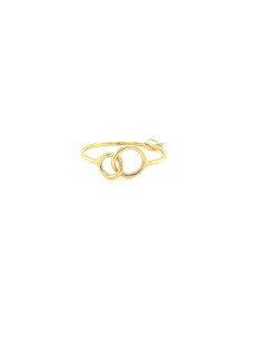 ANILLO CERCO ORO DE 18K