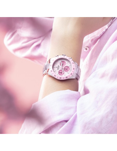 RELOJ MUJER FESTINA CRONO ROSA