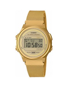 RELOJ CASIO DIGITAL DORADO 9AEF