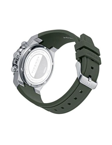 RELOJ HOMBRE CRONO ACERO IP VERDE 45005-65
