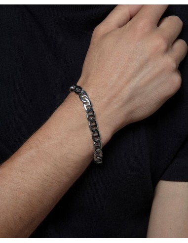 Pulsera de hombre de acero cadena