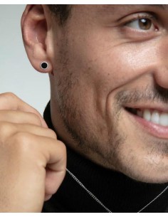 Pendientes Viceroy de Acero para Hombre 14215E01010 - Estilo Moderno y Sofisticado 2
