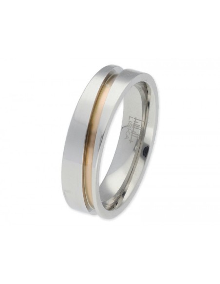 Alianza Bicolor en Acero Inoxidable