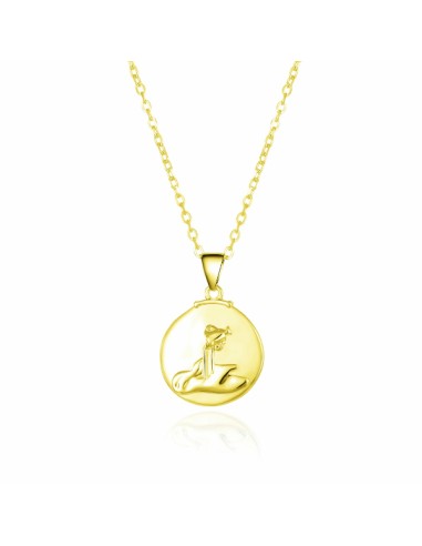 Gargantilla para mujer aquario plata chapada