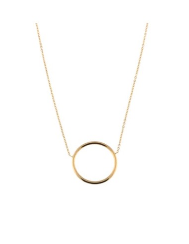 GARGANTILLA CÍRCULO ORO DE 9K