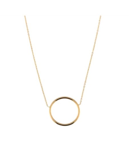 GARGANTILLA CÍRCULO ORO DE 9K