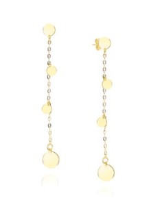 9k- Pendientes para mujer minimalista círculos