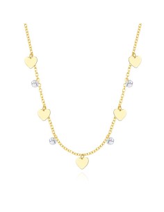 9k- Gargantilla para mujer Corazones y zn