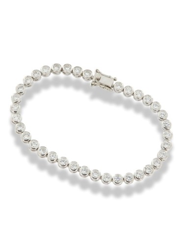 PULSERA RIVIERE 16,5 CM PLATA DE 1ª LEY