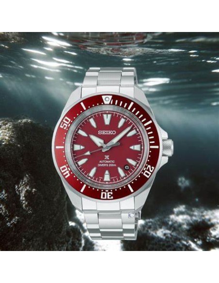 SEIKO PROSPEX MAR SAMURAI ROJO SRPL11K1