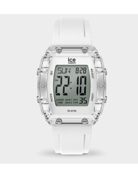 Reloj para mujer ICE digit boliday White Silver