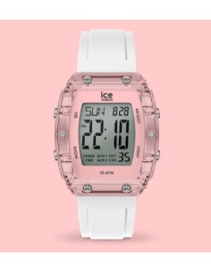 Reloj para mujer ICE digit boliday White Pink
