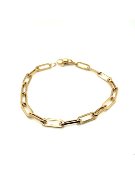PULSERA ESLABONES JUD ORO DE 18K
